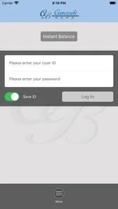 Concorde Bank Mobile screenshot 1