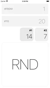 rnd - Random Number Generator screenshot 1