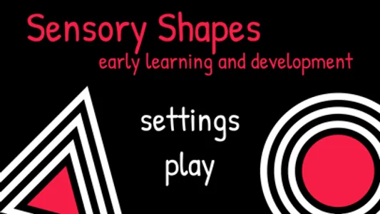 Early Learning: Sensory Shapes screenshot 4