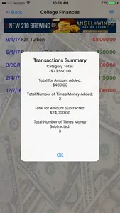 Simple Cash Tracker screenshot 3