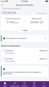 Skipton Building Society screenshot 1