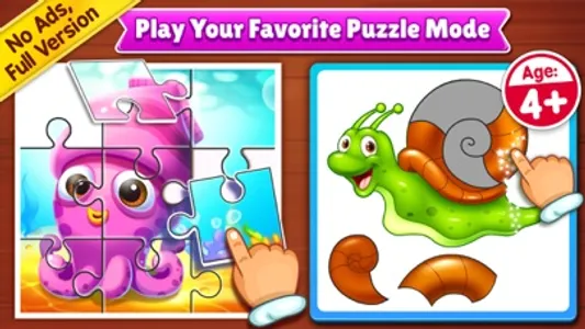 Puzzle Games For Kids 3+ Years screenshot 0