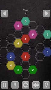 Color Lines. Hexagon screenshot 3