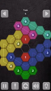 Color Lines. Hexagon screenshot 4