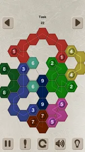 Color Lines. Hexagon screenshot 5