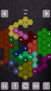 Color Lines. Hexagon screenshot 7