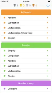 Unlimited Math Problems screenshot 0