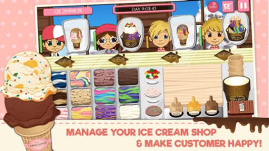 IceCreamFriends - Girls Games screenshot 1