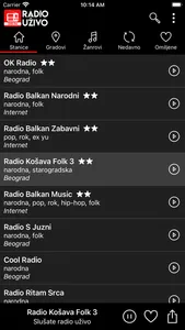 Radio Uzivo Srbija screenshot 0