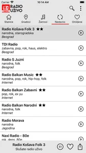 Radio Uzivo Srbija screenshot 7