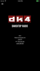 DK4 Dansktop Radio screenshot 1