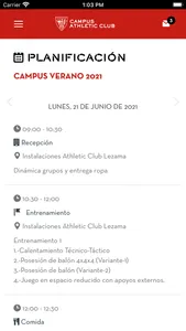 Campus Athletic Fundazioa screenshot 2