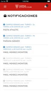 Campus Athletic Fundazioa screenshot 4