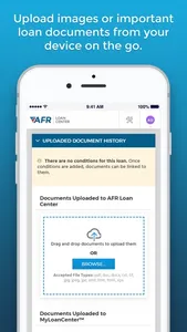 AFR Loan Center screenshot 2