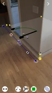 FloorArea AR dimensions screenshot 0