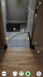 FloorArea AR dimensions screenshot 3