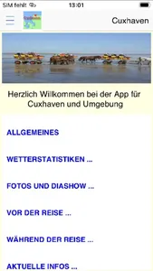 Cuxhaven App für den Urlaub screenshot 0