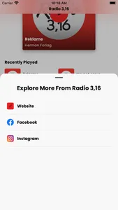 Radio 3,16 screenshot 0