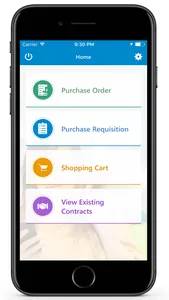 mShop -Mobile Purchase Requisition & Shopping Cart screenshot 1