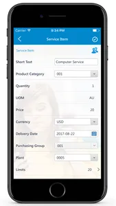 mShop -Mobile Purchase Requisition & Shopping Cart screenshot 4