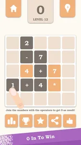 Zerominator - Math Puzzle screenshot 0