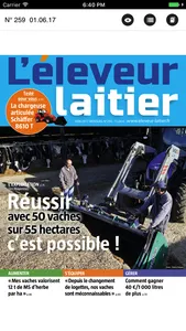 L' Eleveur Laitier Kiosque screenshot 0