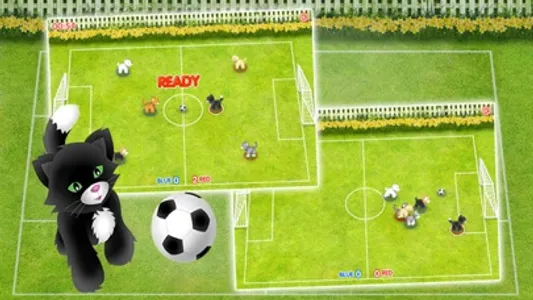 Cats & Dogs Soccer:Pets Training Simulator screenshot 1