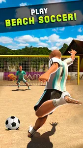 Shoot 2 Goal - Beach Soccer screenshot 1