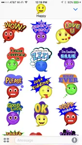 Bubblelingo Emoji Speech Bubbles screenshot 0