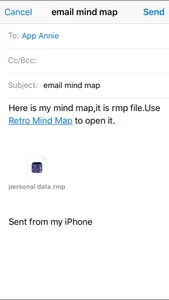 Retro Mind Map-XMB Mind Mapping notepad memo notes screenshot 4