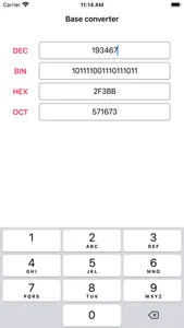 Base Converter Simple screenshot 0