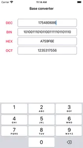 Base Converter Simple screenshot 1