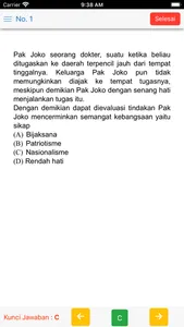 Ujian SMP PKN dan IPS screenshot 3