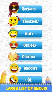 Emoticon Coloring book screenshot 2