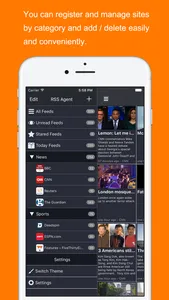 RSS Agent screenshot 1