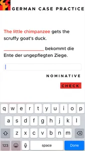 German Case Practice screenshot 1