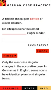 German Case Practice screenshot 2