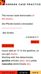 German Case Practice screenshot 3