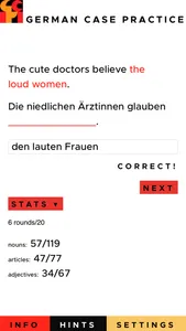 German Case Practice screenshot 4