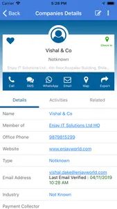 Enjay Latitude Mobile CRM screenshot 4