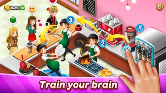 Cafe Panic: Cooking game screenshot 0