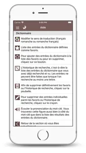 Dictionnaire Romanche Francais screenshot 6