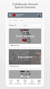 Bosch Alumni Network screenshot 1