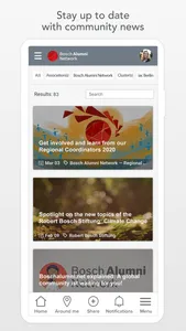 Bosch Alumni Network screenshot 4