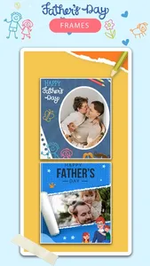 Happy Fathers day photo frame screenshot 2