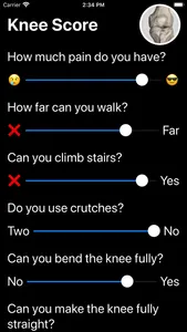 Knee Score screenshot 2