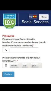 Durham DSS Mobile App screenshot 0