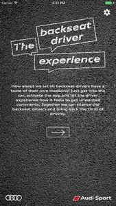 Backseat Driver Experience screenshot 1