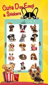 Cute Dog Stickers Emoji screenshot 1