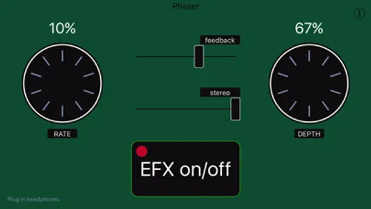 Stereo Phaser screenshot 2